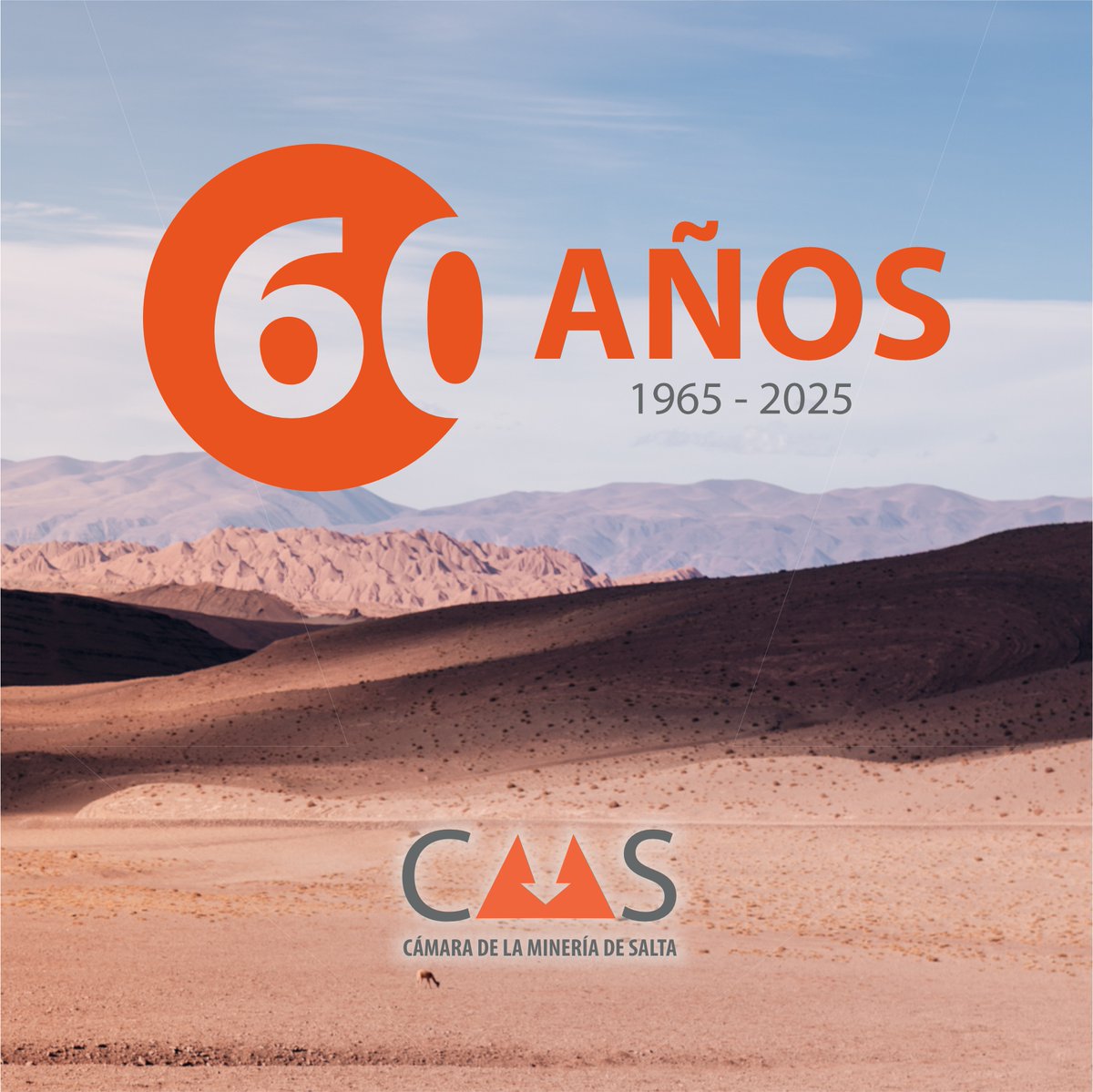 Un día como hoy, hace seis décadas, un grupo de visionarios fundó la Cámara de la Minería de Salta con un propósito claro: impulsar una actividad que transforma, une y genera oportunidades. 🧡

¡Celebramos el camino recorrido con orgullo, gratitud y la mirada firme en el futuro!