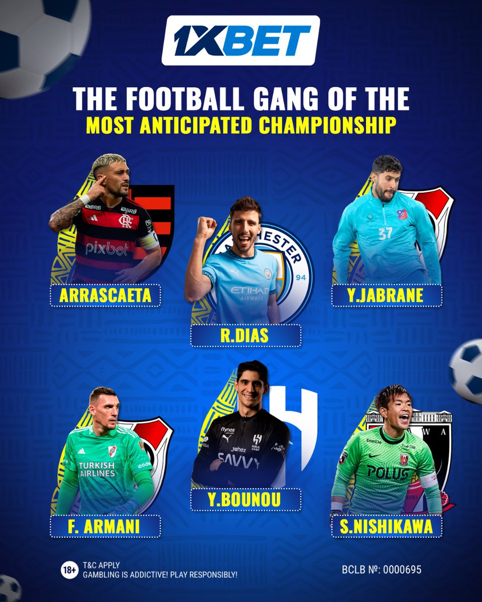 This squad would crush everyone! The perfect balance of strength, skill, and team spirit.

Do you agree? Or got your own lineup ideas?👇

Drop them in the comments! 💬🔥

#1xBet #Football #Championship #DreamTeam #Sport #FootballGang #FootballVibes #GameOn #TeamSpirit