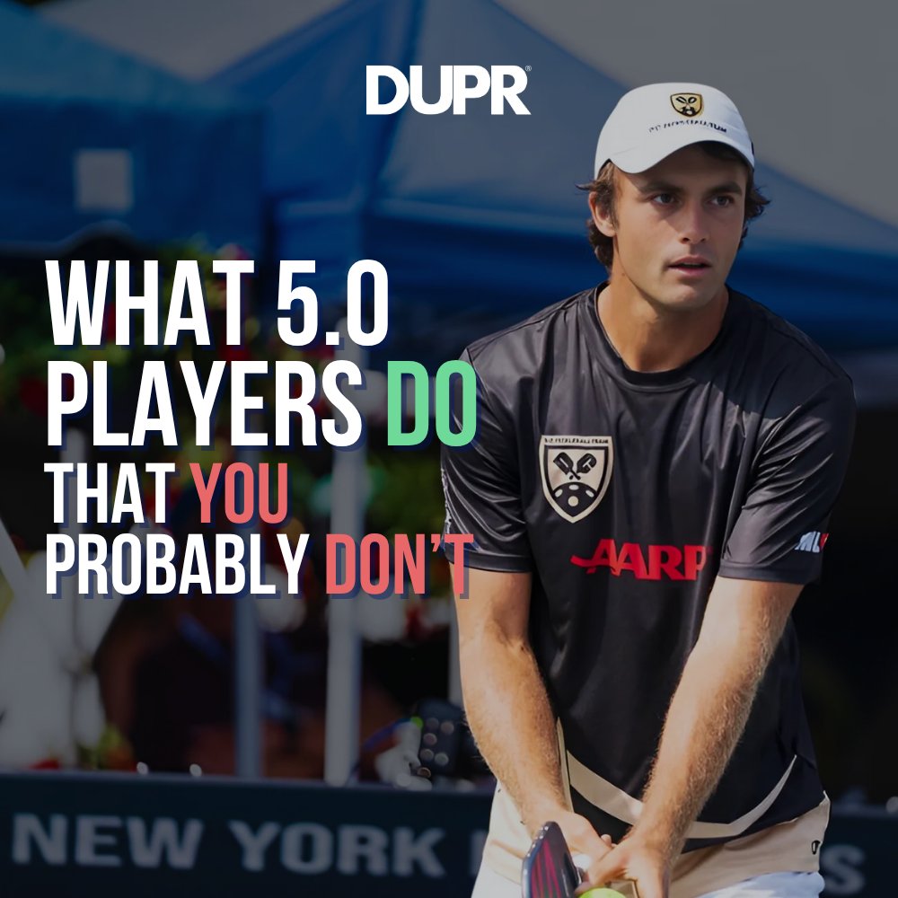 Stuck around a 4.5 and not sure how to level up?

We’ve got you covered with essential tips to help you reach a 5.0 DUPR.

Elevate your game now!
dupr.com/post/5-pro-tip…

#dupr #onerating #pickleball #pickleballtips