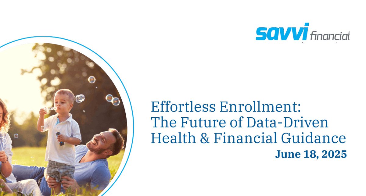 Shortlister (@myshortlisterhc) on Twitter photo In a recent webinar, experts from <a href="/savvifinancial/">SAVVI Financial</a>, BuckleyRoberts, and Tillirson Consulting Group discussed how personalized, data-driven tools can simplify and improve the employee benefits enrollment experience.
Need a recap? Read more here: bit.ly/3TCVqsG In a recent webinar, experts from <a href="/savvifinancial/">SAVVI Financial</a>, BuckleyRoberts, and Tillirson Consulting Group discussed how personalized, data-driven tools can simplify and improve the employee benefits enrollment experience.
Need a recap? Read more here: bit.ly/3TCVqsG
