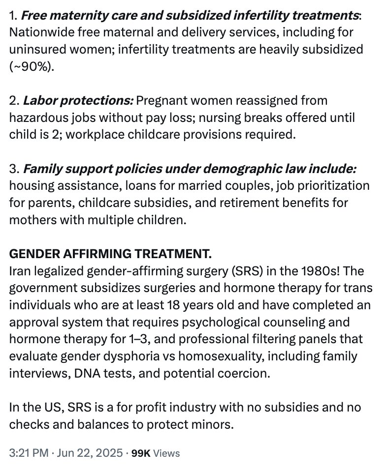 No mentally coherent, morally intact human being could write such odious trash in defense of the Islamic Mullah regime in Iran. And yet, this insult to womanhood—posting freely from the U.S., enjoying every constitutional right—dares to compare the patriarchal theocracy of Iran’s