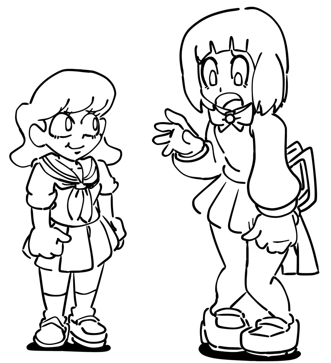 AChan63623's tweet photo. Gugava and mako?! #peppinaramen #killlakill #MakoMankanshoku #gustava https://t.co/B8YL9Ar8dF
