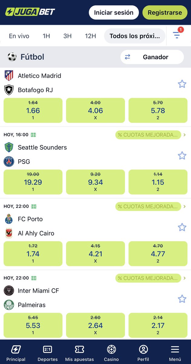 Se empiezan a definir los grupos del #MundialDeClubes y puedes apostar en #Jugabet registrándote con mi enlace: cutt.ly/XegbtV7e

(⏱️🇧🇷)