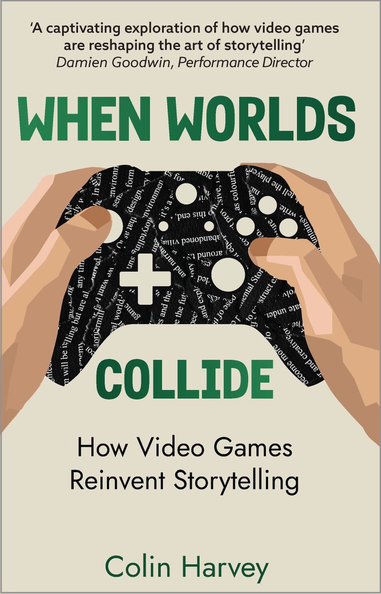 Hey there! My new non-fiction book When Worlds Collide – How Video Games Reinvent Storytelling will be published by Canbury Press on September 25th 2025.  Canbury are offering a 10% discount to anyone who orders the book directly - lnkd.in/e3pyXfPU