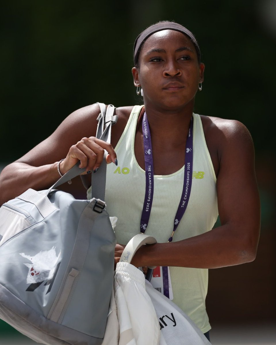 Reporting for grass duty 🤝

#Wimbledon