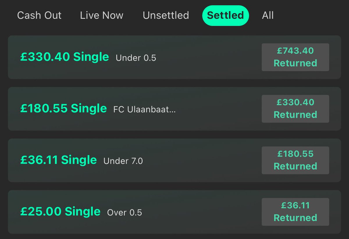 BetBibleTips's tweet photo. I’ve had worse Monday’s🤯

We’re about to smash £1K!!💪💥

I’ll #giveaway £250 to 2 people who LIKE &amp; RT this post…

Posting BET 5 for FREE here 👇 
https://t.co/Sixw2ysgiJ https://t.co/bUYltu7SQ4