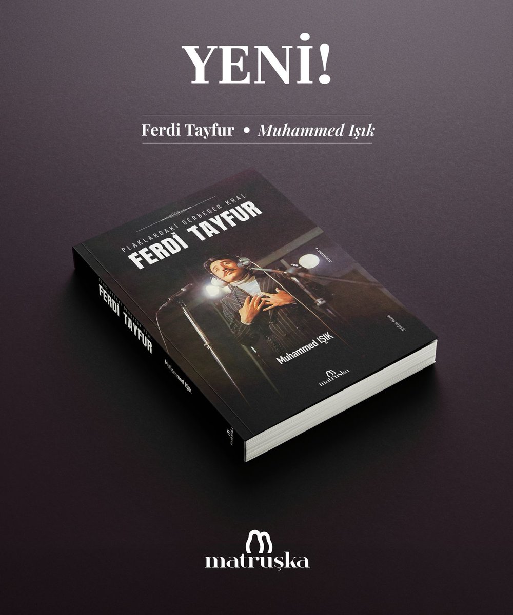 muhammedisik06's tweet photo. Kitabım "Ferdi Tayfur" nihayet sizlerle!
📖 Kitabım artık satışta!
💿 Derbeder Kral’ın izinde, arabeskin ruhuna bir yolculuk...
Okuyucusuna, Ferdi Tayfur sevdalılarına emanet...
 #Kitap #FerdiTayfur #DerbederKral #Arabesk #THM #TSM #TürkMüziği #Adana #Müzik https://t.co/9Dm7tEVJBW