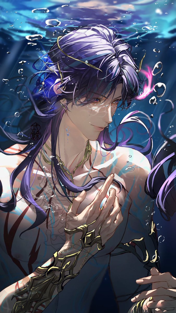 Santu_6's tweet image. 沉溺
海神大人！我们喜欢你！