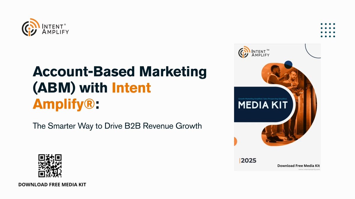 IntentAmplify's tweet image. Still wasting budget on leads that never convert?

ABM is the smarter, faster way to generate high-value pipeline—and at Intent Amplify®, we make it scalable, measurable, and built for real revenue impact.

Download our FREE Media Kit @ lnkd.in/gZKJePMY 

#ABM