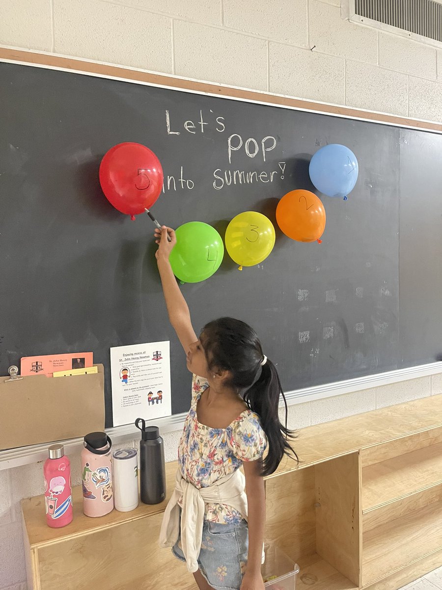 Let the countdown begin! 🎉☀️<a href="/CNEWM_DPCDSB/">St. John Henry Newman CES</a>