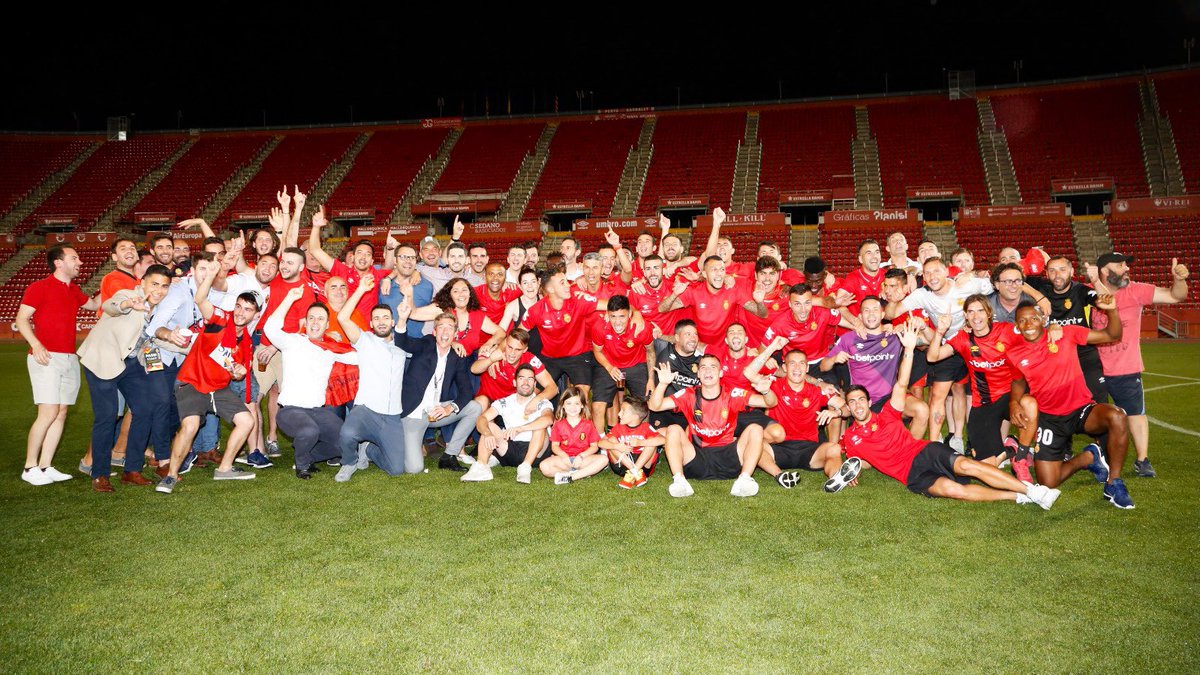 Un 2️⃣3️⃣ de junio muy especial 😉 ¡6️⃣ años de nuestro ascenso a <a href="/LaLiga/">LALIGA</a>, <a href="/RCD_Mallorca/">RCD Mallorca</a>! ❤️🖤 #OnThisDay #Memories #JuntsSomMillors