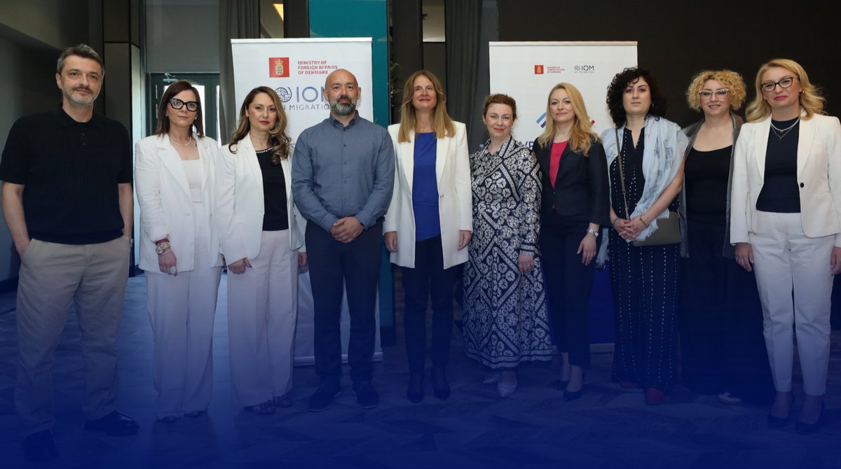 Thanks to the commitment of Macedonian authorities and the support of Denmark, key milestones were reached under WBCAP, WBIBM, WBJAST &amp; AVRR. We value the partnership that made these efforts possible — promoting humane, coordinated, and rights-based migration governance.