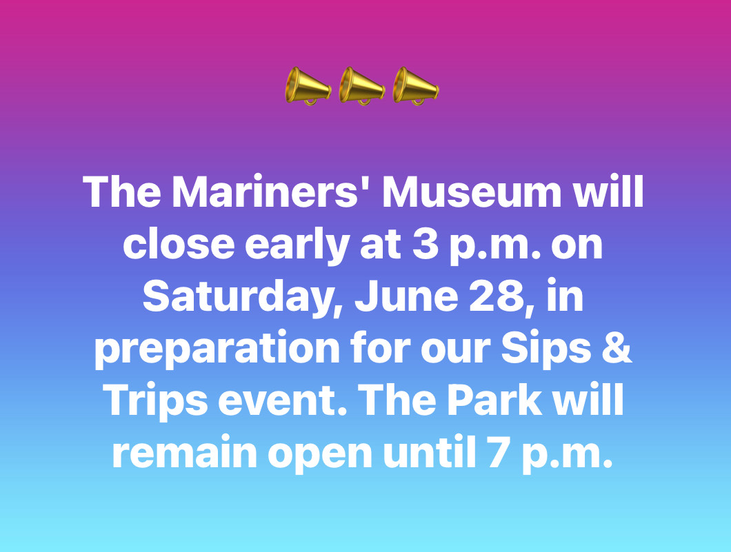 The Mariners’ Museum and Park (@marinersmuseum) on Twitter photo 