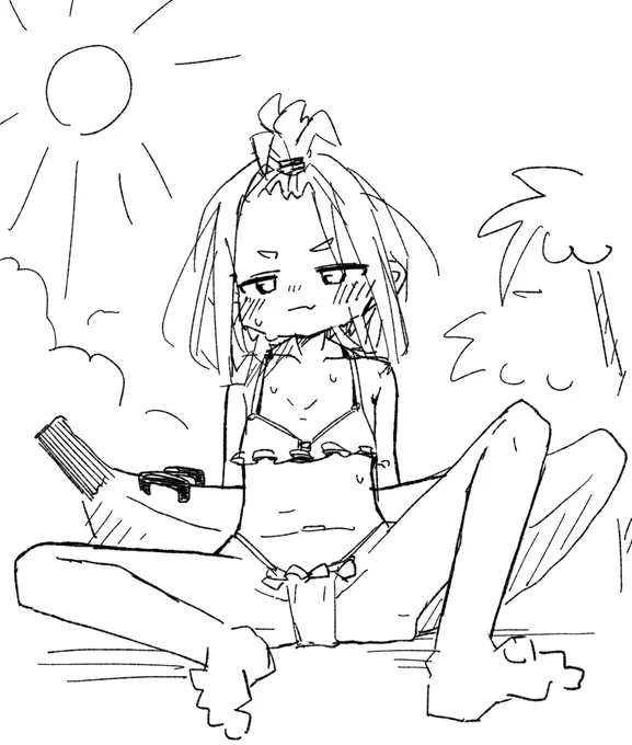 ☀️🌴
🍌💦 