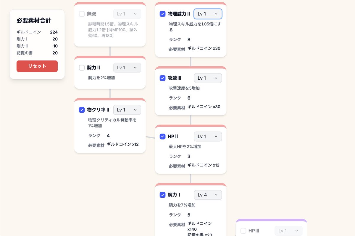 ギルドスキルのチェッカーつくってる
まだ腕力と知力んとこしかないけどよかったら使ってみてください🐧
スマホよりPCの方が見やすいかもですってはなし^^
sulebox.github.io/shifpen/guilds…
#元素騎士