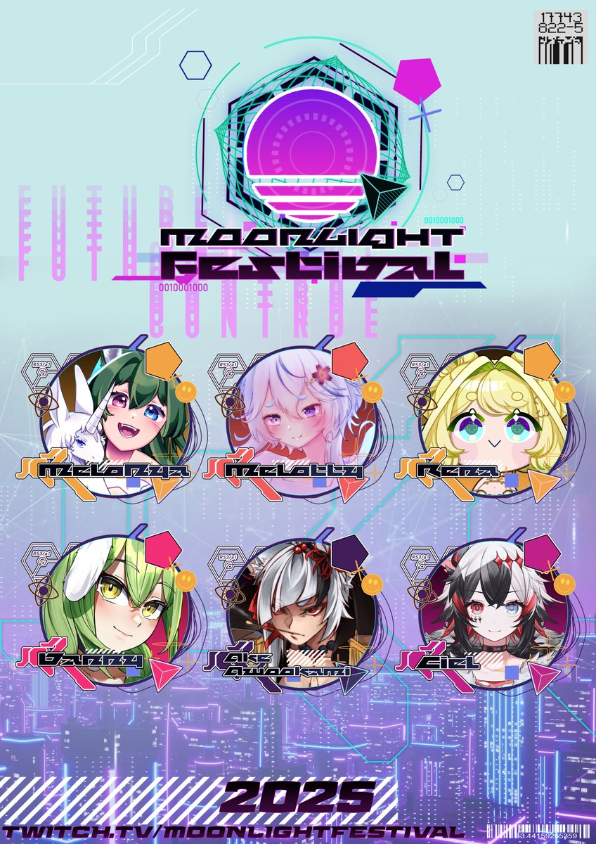 Moonlight Vtuber Festival | 18. - 20.07.2025 (@moonlight_ger) on Twitter photo ✨Moonlight 2025✨
Noch mehr tolle Acts, noch mehr Party, noch mehr Musik! 🎶
🔥BÜHNE FREI FÜR🔥
<a href="/Melo_Nya_/">Melo🌸Nya Melonen Fennek🦊</a>
<a href="/xMelotty/">Melotty 🌸 | ✨️</a>
<a href="/RenaCloverfield/">Rena Cloverfield 🍀🐛「EN VTuber」</a>
<a href="/VannyVTG/">VannyVTG</a>
<a href="/AkeAwookami/">Ake 朱 | VTuber 🇩🇪 | @Naokicon ✨| Debüt 3 OCT 25</a>
<a href="/LucielaCaelum/">CIEL🌹🐉✨ DIGITALE</a> ✨Moonlight 2025✨
Noch mehr tolle Acts, noch mehr Party, noch mehr Musik! 🎶
🔥BÜHNE FREI FÜR🔥
<a href="/Melo_Nya_/">Melo🌸Nya Melonen Fennek🦊</a>
<a href="/xMelotty/">Melotty 🌸 | ✨️</a>
<a href="/RenaCloverfield/">Rena Cloverfield 🍀🐛「EN VTuber」</a>
<a href="/VannyVTG/">VannyVTG</a>
<a href="/AkeAwookami/">Ake 朱 | VTuber 🇩🇪 | @Naokicon ✨| Debüt 3 OCT 25</a>
<a href="/LucielaCaelum/">CIEL🌹🐉✨ DIGITALE</a>
