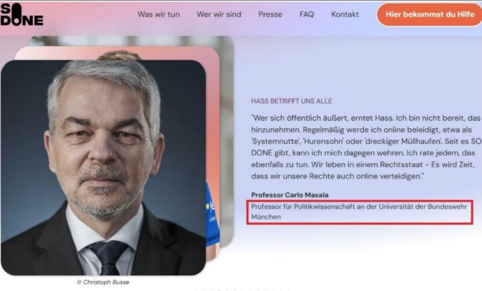 Markus Haintz (@haintz_medialaw) on Twitter photo Hallo Herr Kriegstreiber <a href="/CarloMasala1/">Carlo "Realism, Gedankenfetzen and Rants" Masala</a>,
Sie haben Post vom Landgericht. #sodoneabschalten
Hintergrund: Wir lassen die Frage klären, ob ein Professor einer staatlichen Universität mit seiner Professur für ein unlauteres privatwirtschaftliches Meldeportal (<a href="/sodone_de/">SO DONE</a>) werben darf. Hallo Herr Kriegstreiber <a href="/CarloMasala1/">Carlo "Realism, Gedankenfetzen and Rants" Masala</a>,
Sie haben Post vom Landgericht. #sodoneabschalten
Hintergrund: Wir lassen die Frage klären, ob ein Professor einer staatlichen Universität mit seiner Professur für ein unlauteres privatwirtschaftliches Meldeportal (<a href="/sodone_de/">SO DONE</a>) werben darf.