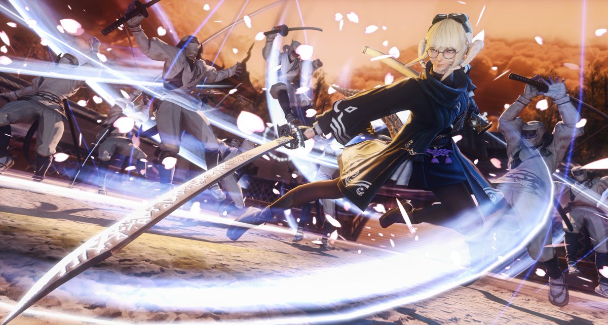 A gift for <a href="/femraenjoyer/">Saran🦎</a> 
One vs Many
#GPOSERS - #FFXIVScreenshots - #ReShade - #AuRa