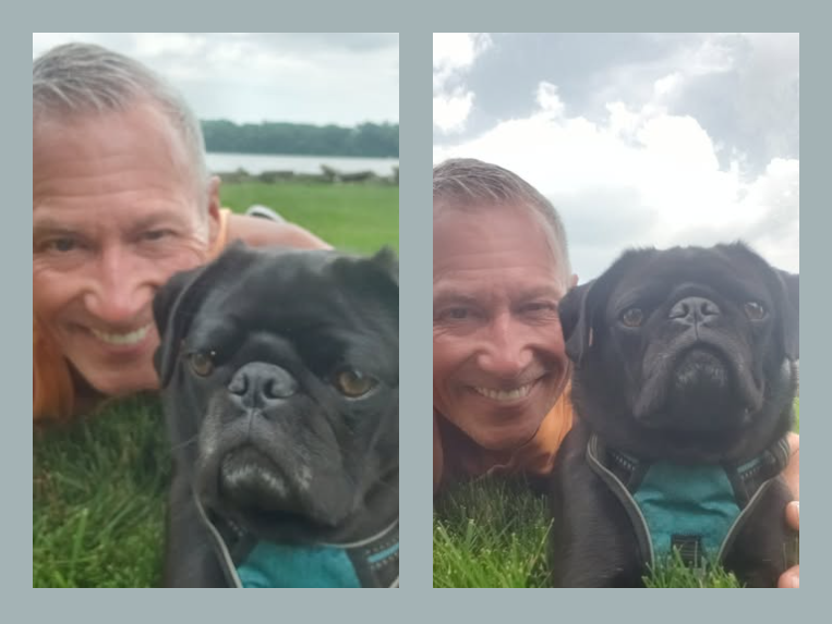 PeoplesAnthony's tweet photo. Trying to beat #heatwave2025 π₯π‘οΈ by #LakeDecatur with my bestie, #Pug Xanadu!
We might be able to do it again in the #fall. πππ
#Summer https://t.co/OSb5p8rA8a