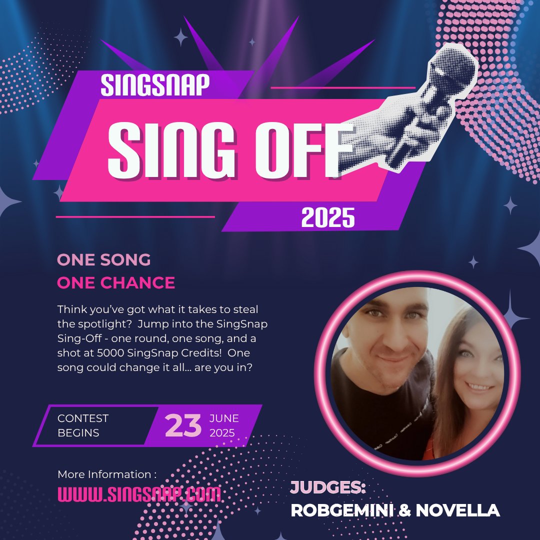 SingSnap's tweet image. 💥𝐀𝐮𝐝𝐢𝐭𝐢𝐨𝐧 𝐍𝐨𝐰 ➡️ singsnap.com/#/d/message-bo…

#SingSnap #MTVEdition #ContestTime