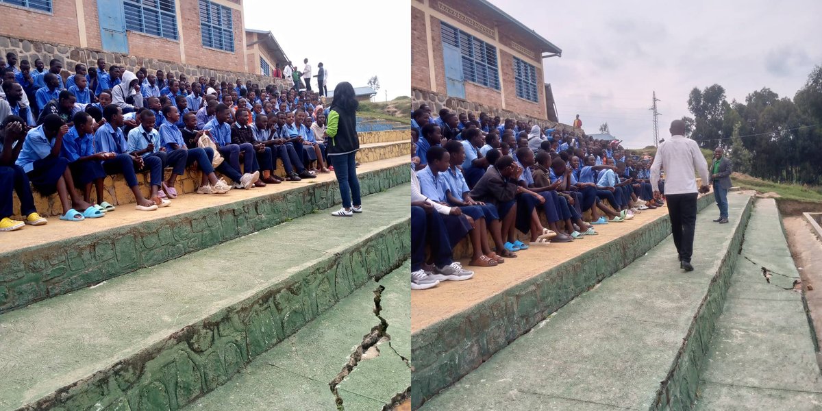 IFAWE2024's tweet photo. We couldn’t take a break before delivering key holiday messages to many students. Today’s session at G.S. GASAKA, led by the IFAWE NGO, was especially engaging and intense, focusing on drug abuse and reproductive health education. https://t.co/LKLZOAemyc