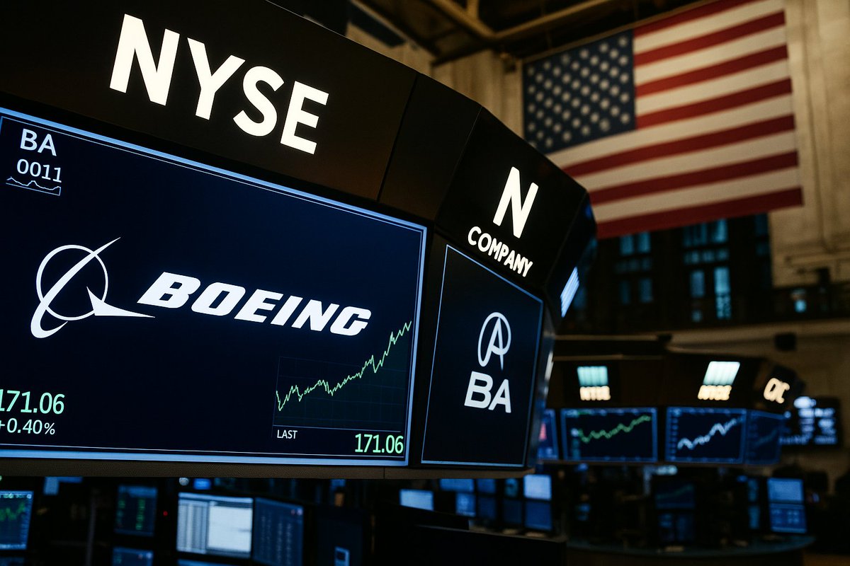#Boeing surges after the NYSE opening. Following days of pressure from technical failures and operational turmoil, its rebound comes right as #ısrael #Iran tensions intensify.
*Follow the money* #IranIsraelConflict <a href="/AlfredoJalife/">Alfredo Jalife-Rahme</a> <a href="/AdameMedia/">ADAM</a>