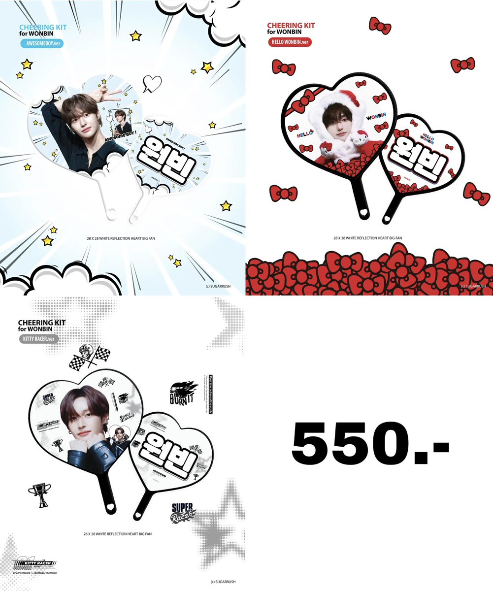 [TH GO🇹🇭] Cheering Kit for WONBIN by <a href="/sugarrush_bin/">SUGAR RUSH</a>

→ วอนบิน

♡ ราคาในรูป

📮เหมา 40

🚀 dm or mention
🗓️ ปิด 30/06 (12.00)

#RIIZINGLOUD_IN_BANGKOK
#ตลาดนัดRIIZE #ตลาดนัดน้องข้าว