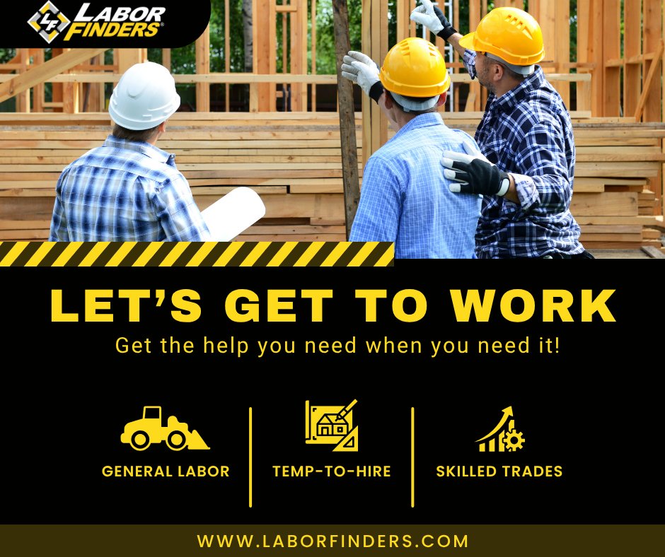 finders_labor's tweet image. When the job can’t wait, neither should you. Reliable, ready-to-work staff—right when you need them. 💼✅ #StaffingSolutions #LaborFinders #YourWorkforcePartner

Call Now! (423) 698-5380