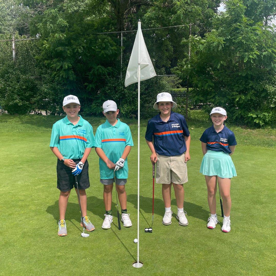 We had another great week of PGA Jr. League. Our championship is this weekend, at Genesee Valley for Rochester and Grover Cleveland for Buffalo. 

Congrats to Charlotte, pictured on the second slide, for a solo birdie! 

See everyone at the championship this weekend!