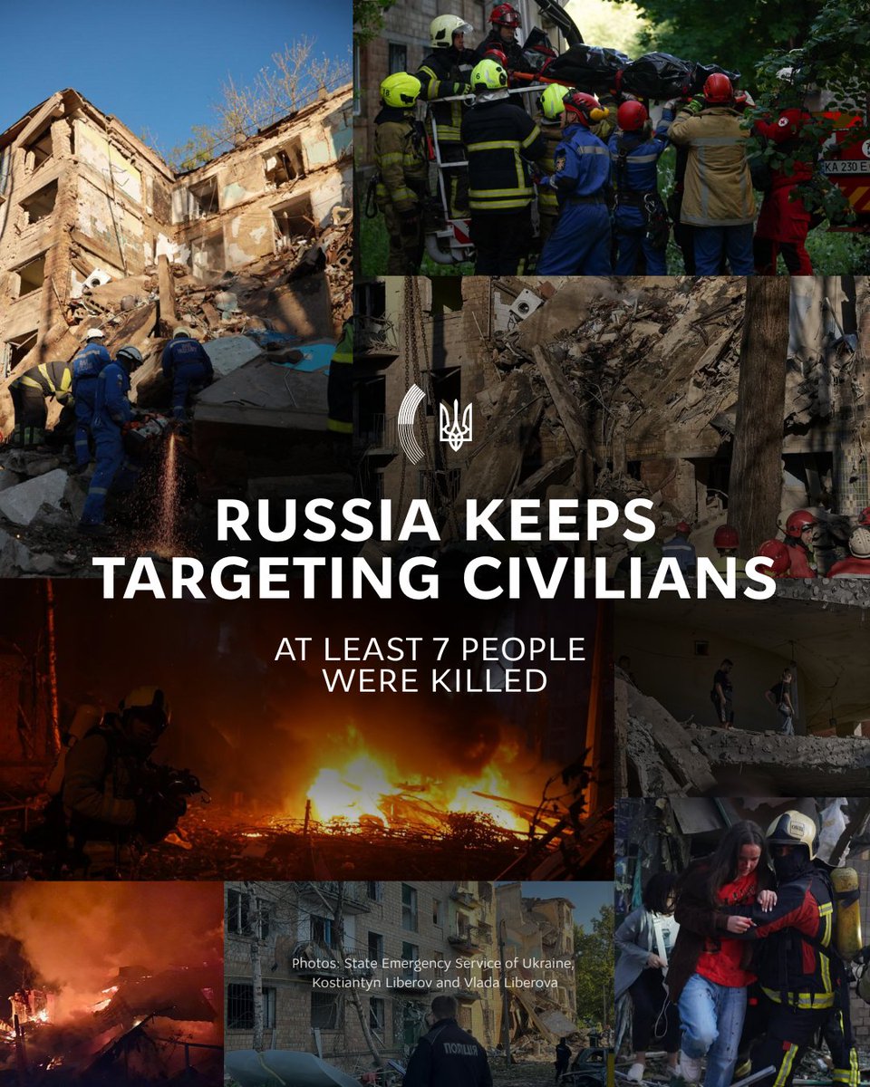 Russia continues to deliberately target homes, hospitals, and civilian areas, showing no intention to stop. This terror will not end unless Russia’s ability to fund and wage this war is dismantled – with tougher sanctions and firm global pressure.