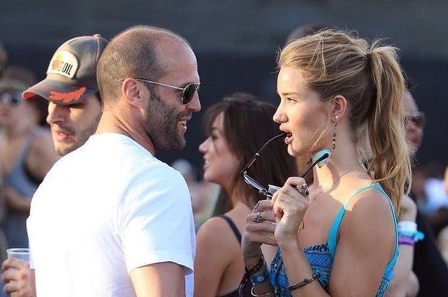 rosie huntington-whiteley and jason statham