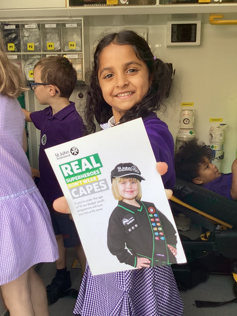 Had an awesome day in Reception with Phil from St John’s Ambulance! We explored the back of the ambulance, learned about life-saving gear, pressed the lights, and blasted the sirens 🚨 Real  life  experiences making  learning  unforgettable!  <a href="/the_atlp/">The Arthur Terry Learning Partnership (ATLP)</a> <a href="/stjohnambulance/">St John Ambulance England</a>