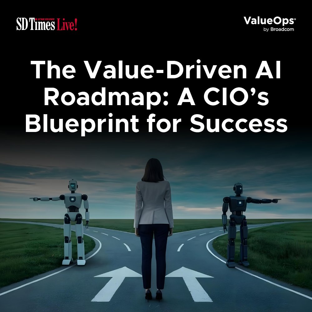 AI is disrupting business fast — but nearly half of AI initiatives stall.

Join Lance Knight, Chief Value Stream Architect at Broadcom, &amp; SD Times Live, for a session on building a value-driven AI roadmap.

Save your spot: assets.sdtimes.com/broadcom-webin…

#ValueOps #DigitalTransformation