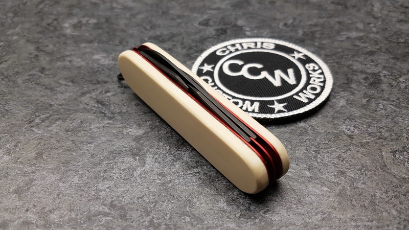ChrisCustomWork's tweet image. Cinderella–Tinker: white as snow – red as blood – black as ebony =&amp;gt; chriscustomworks.com/2025/06/23/sak… #CustomSAK
