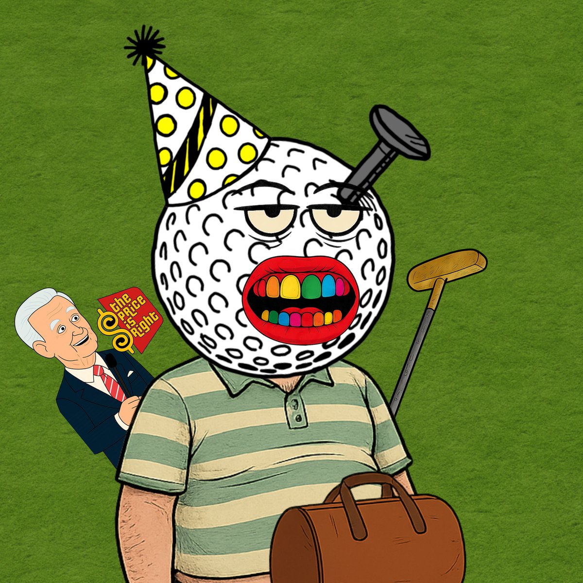 GolfLNL's tweet photo. Golf Addicts ain’t your grandpa’s country club collection.
Hand-drawn, and attitude-heavy.
#NFT #GolfAddicts ⛳🔥 https://t.co/xRH8Zw4dqM