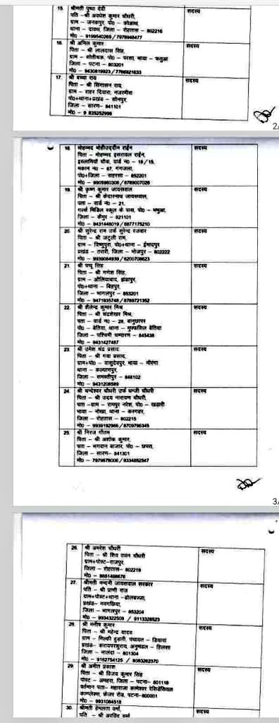 UpendraKushRLM's tweet image. बिहार राज्य नागरिक परिषद में राष्ट्रीय लोक मोर्चा के राष्ट्रीय प्रधान महासचिव श्री माधव आनन्द जी को उपाध्यक्ष एवं #NDA के अन्य नेताओं को परिषद में विभिन्न पदों पर मनोनीत किए जाने पर हार्दिक बधाई एवं ढ़ेरों शुभकामनाएं। साथ ही बिहार के माननीय मुख्यमंत्री, उपमुख्यमंत्री एवं एनडीए के…