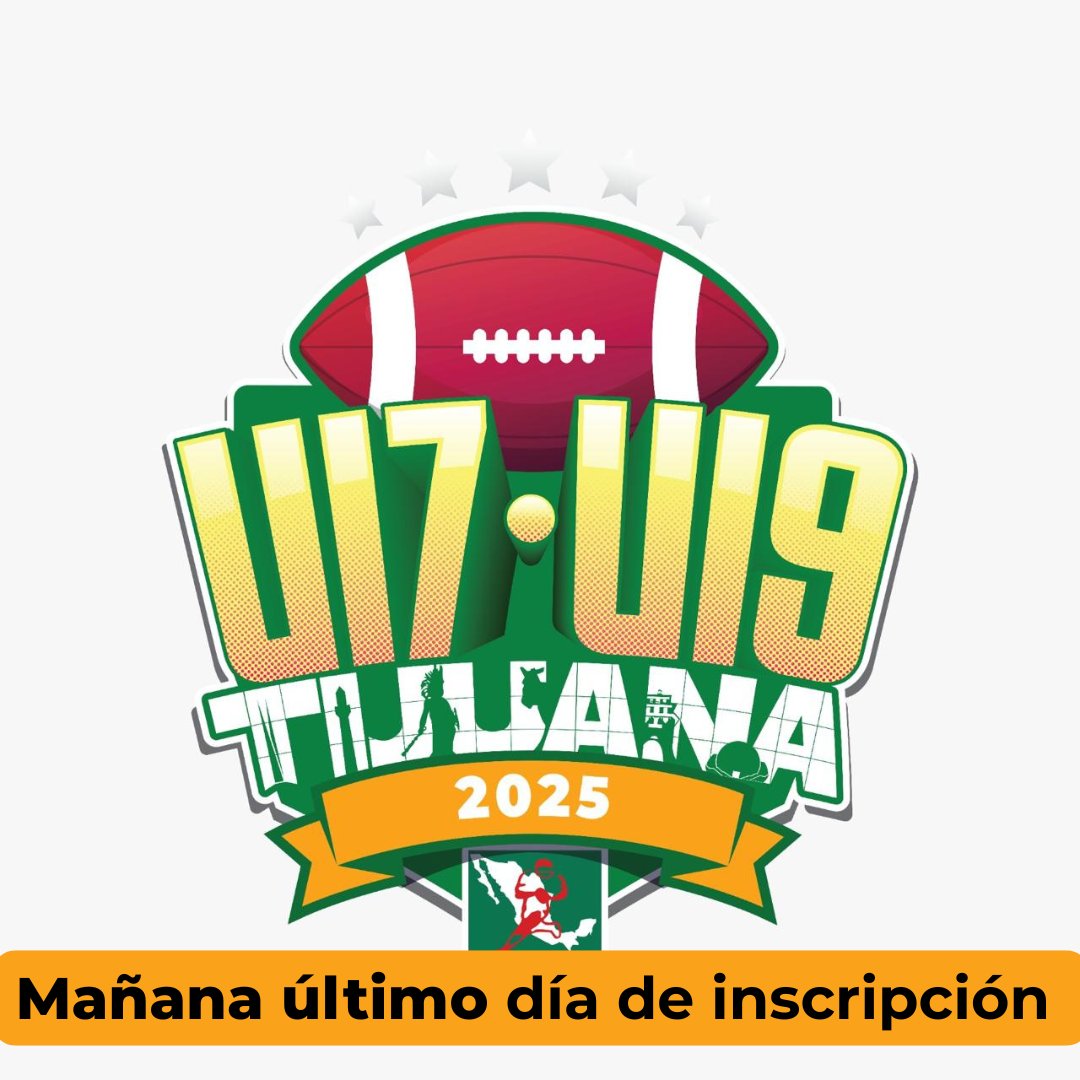 Mañana martes 24 de octubre es el último día para registrar equipos al Nacional u17 y u19
fmfa.mx/4o-nacional-un…