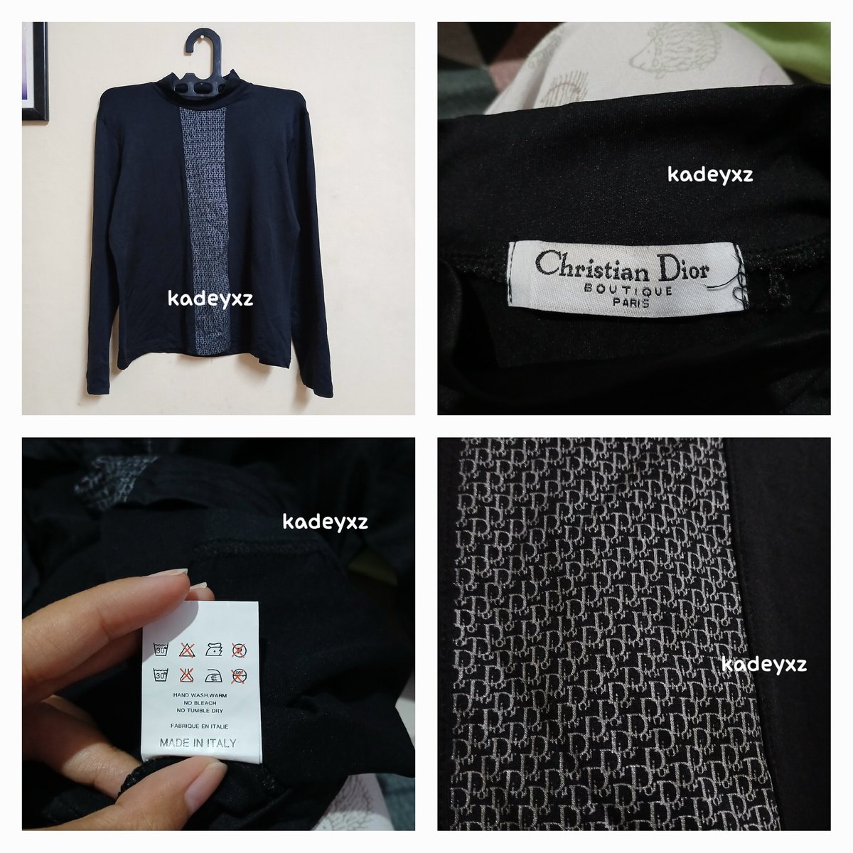 dxxapr's tweet photo. wts inner/atasan christian dior size M, detail sesuai pict, no minus dom palembang bs co oren https://t.co/KcLGlc8PoH