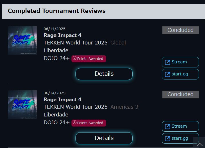 upper_esports's tweet photo. Rage Impact 4 foi aprovado em definitivo como Dojo e pontos já distribuídos!
Players vejam seus perfis.
Agradecemos mais uma vez a parceria @TeamDASHBR !
@BandaiNamcoBR @BNEesports
E agradecemos a todos os jogadores e apoiadores!!
#keepingupper https://t.co/8q0u8veHkO