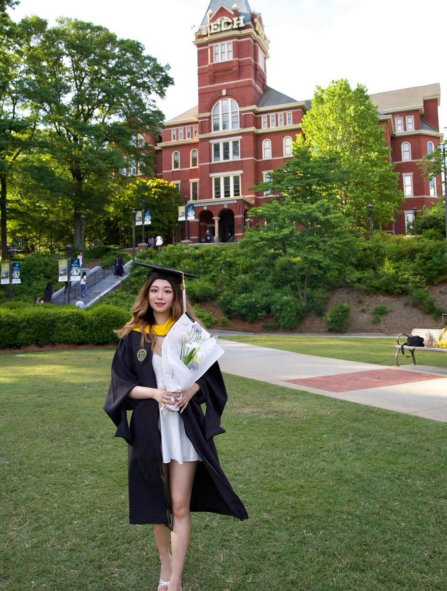Huijia (Freya) Huang Commencement Profile - "A memorable journey at GT with amazing faculty and wonderful friends. Every day here taught me something new, and I’m grateful for every lesson I learned." Freya is returning to become a Double Jacket, PhD in Digital Media