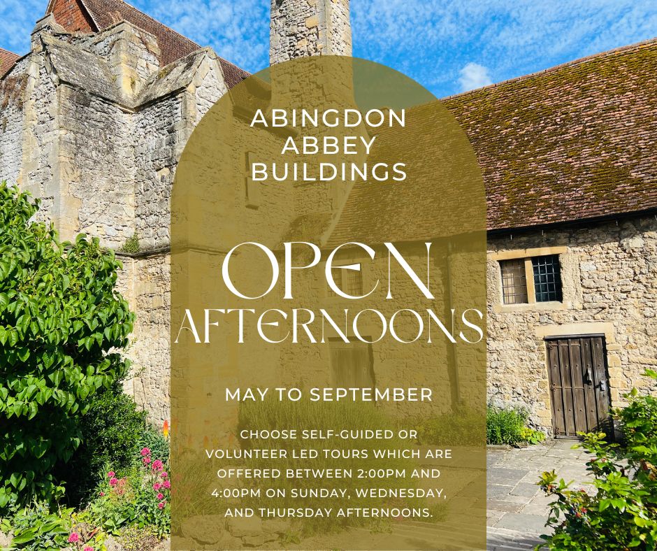 🌟 Step back in time and discover the rich history of Abingdon Abbey Buildings! Our open season runs from May to September, with self-guided and guided tours available.

Please contact us in advance to check opening times and volunteer guide availability. 🏰📜 

#HeritageTour