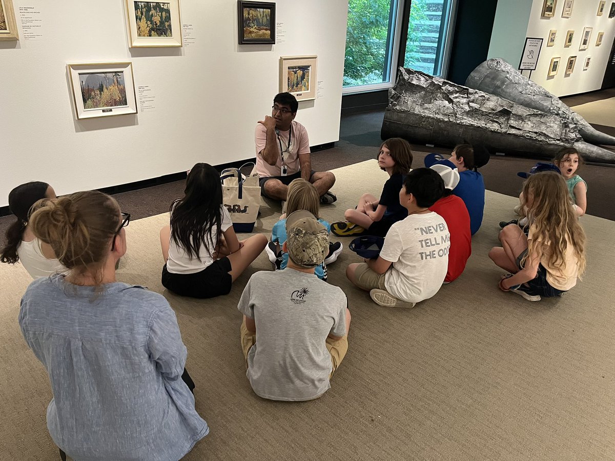 MsTavares (@mcm_mst) on Twitter photo McMichael Canadian Art Collection🌱🎨
Looking at sketches & paintings from artists we explored in our learning throughout the school year! Seeing a painting up close & a growing appreciation for artwork🤩
<a href="/mcacgallery/">McMichael Canadian Art Collection</a> <a href="/tdsb/">Toronto District School Board</a> McMichael Canadian Art Collection🌱🎨
Looking at sketches & paintings from artists we explored in our learning throughout the school year! Seeing a painting up close & a growing appreciation for artwork🤩
<a href="/mcacgallery/">McMichael Canadian Art Collection</a> <a href="/tdsb/">Toronto District School Board</a>