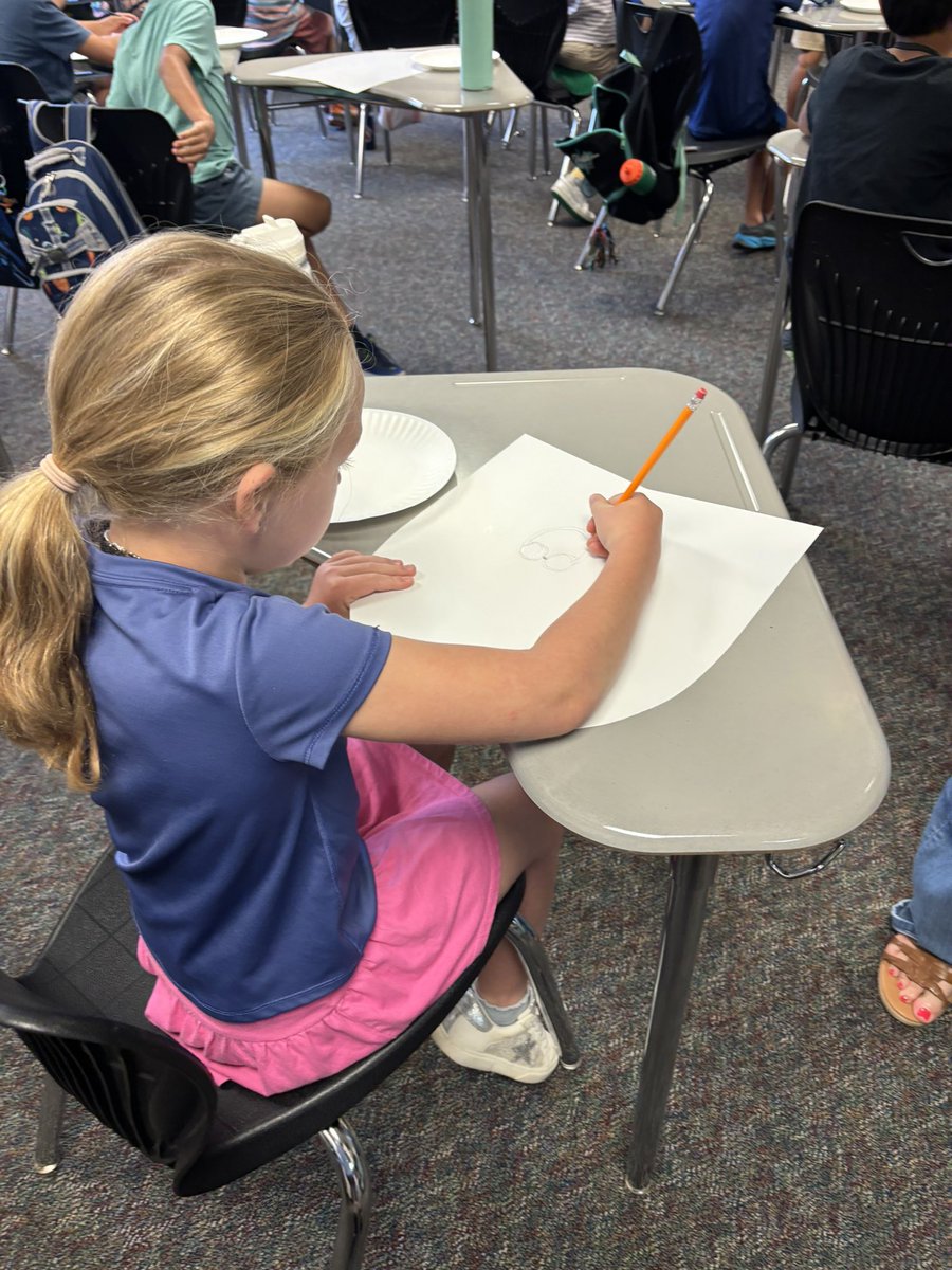 drsttx's tweet image. What a day at GT camp here in @TomballISD!! This year’s theme is medieval times, and we are making coats of arms, homemade butter and weaving tapestries. It’s going to be an amazing week!!!