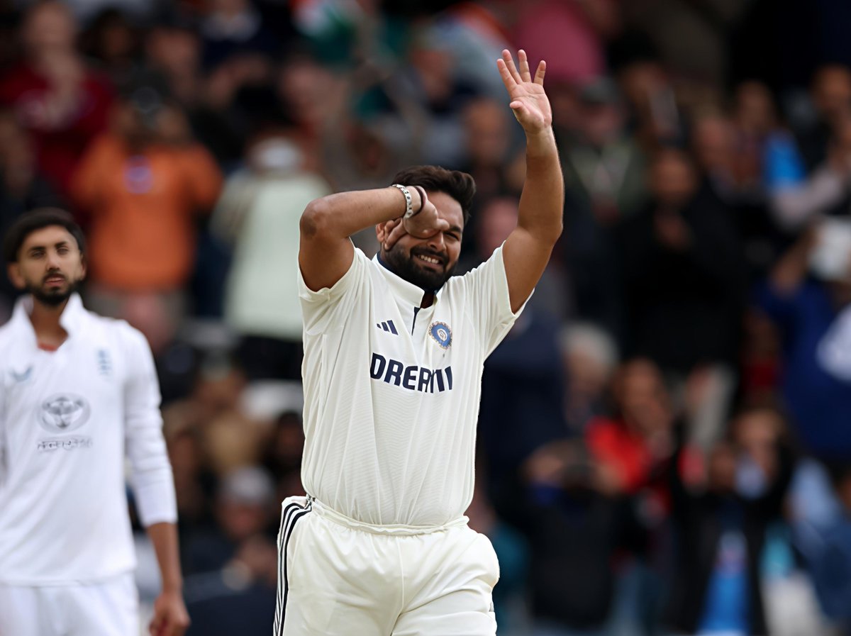 ` (@inhalekohli) on Twitter photo Incredible feat to score a hundred in each innings. Special knock from a special player. Take a bow <a href="/RishabhPant17/">Rishabh Pant</a> ๐๐ปโญ Incredible feat to score a hundred in each innings. Special knock from a special player. Take a bow <a href="/RishabhPant17/">Rishabh Pant</a> ๐๐ปโญ