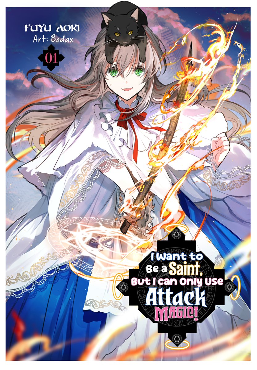 CrossInfWorld's tweet image. Yuffie's a lonely girl who enrolls in the magic academy to become a saint, only to learn her magic isn’t for healing but attacking—and attack magic is only usable by men! Will Yuffie be able to overcome this gap to become a saint and make friends aside from her cat? Find out in I…