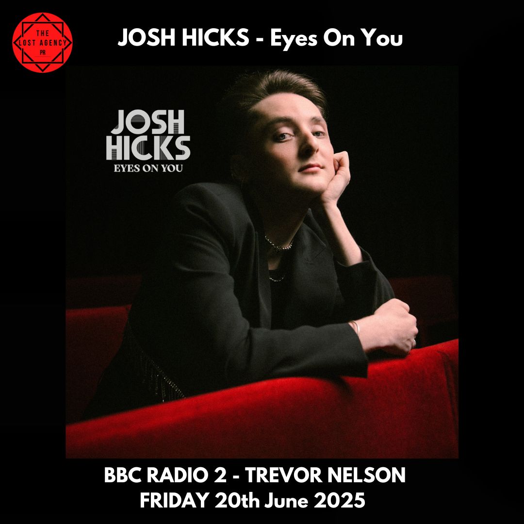 the LOST agency PR (@thelostagencypr) on Twitter photo Welsh neo soul r'n'b storyteller <a href="/JoshHicksofcl/">𓄀Josh Hicks</a> landed a MASSIVE 2nd play on <a href="/BBCRadio2/">BBC Radio 2</a> for new single, 'Eyes On You' with LEGEND <a href="/DJTrevorNelson/">Trevor Nelson</a> on FRI - ICYMI check it out via <a href="/BBCSounds/">BBC Sounds</a> Welsh neo soul r'n'b storyteller <a href="/JoshHicksofcl/">𓄀Josh Hicks</a> landed a MASSIVE 2nd play on <a href="/BBCRadio2/">BBC Radio 2</a> for new single, 'Eyes On You' with LEGEND <a href="/DJTrevorNelson/">Trevor Nelson</a> on FRI - ICYMI check it out via <a href="/BBCSounds/">BBC Sounds</a>