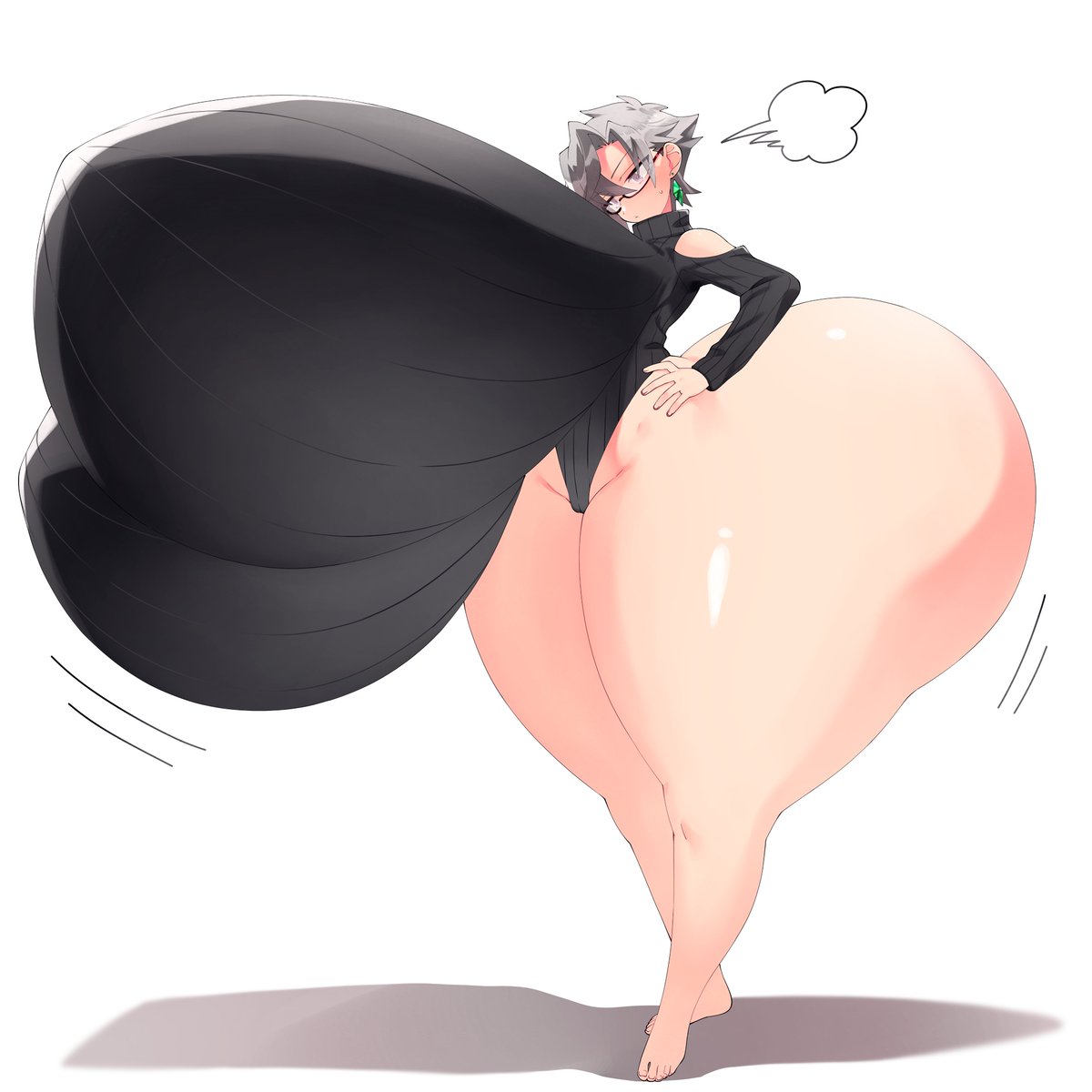 @moruganrufe 正確なサイズを決めたりするのは苦手なので、今までで一番大きいこのへんからお好きな数字を決めてください! 