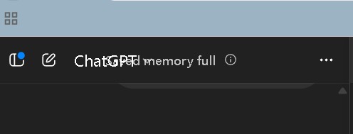 ChEtHaNcHeThAnR's tweet image. 🔍 @OpenAI Found a UI issue in ChatGPT — when memory is full, the “ChatGPT memory full” label overlaps the chat title.
Likely a z-index or layout stacking bug.
Would be great to see this fixed!
Screenshot below 👇
@OpenAIDevs
#ChatGPT #UXBug #FrontendDev #OpenAI