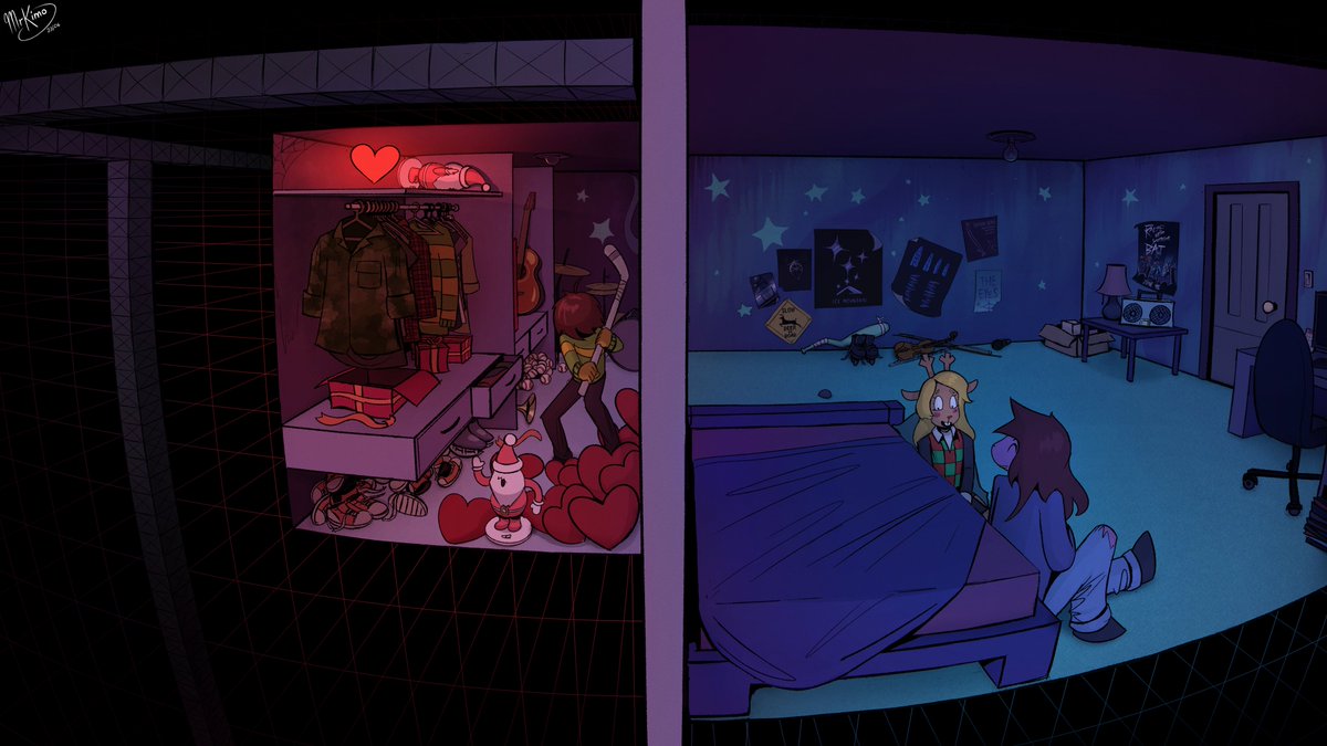 MrRaccoonII's tweet image. #DELTARUNE #deltarunespoilers
Duality