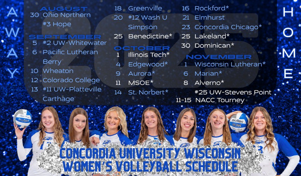 🔹2025 Season Schedule🔹

Inching closer to next season and we couldn’t be more excited!! 2025 is going to be a good one 😏
